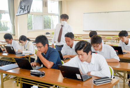 少人数授業による丁寧な指導