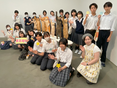 美術部の活動写真