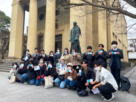 美術部の活動写真