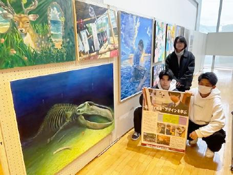 美術部の活動写真