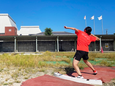 陸上競技部の活動写真