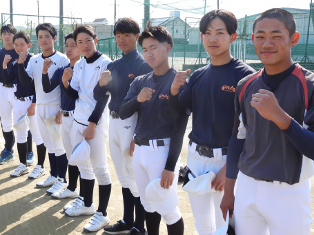 野球部の活動写真