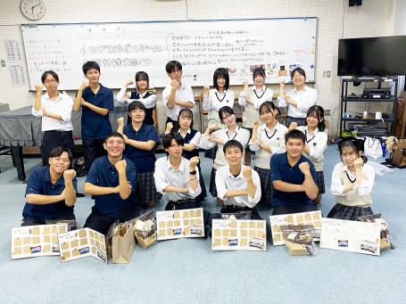 吹奏楽部の活動写真