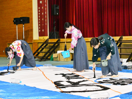 アート書道部の活動写真