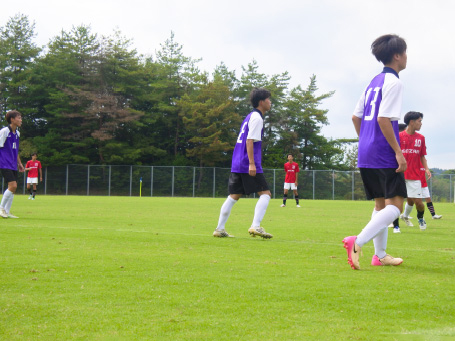 サッカー部の活動写真