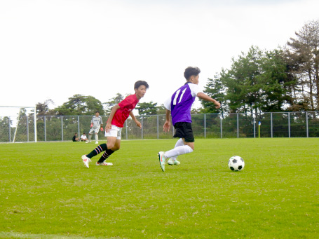 サッカー部の活動写真