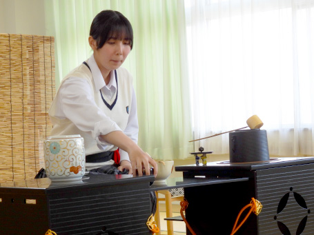 茶華道部の活動写真