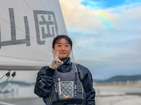 ヨット部の活動写真