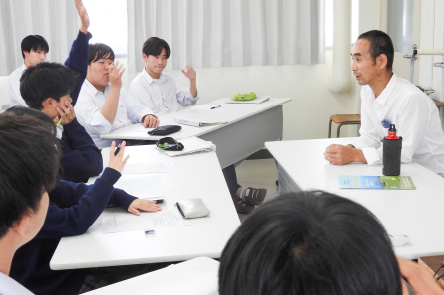 地域の方へインタビュー